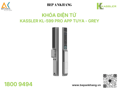 Khóa điện tử Kassler KL-599 PRO App Tuya - Grey